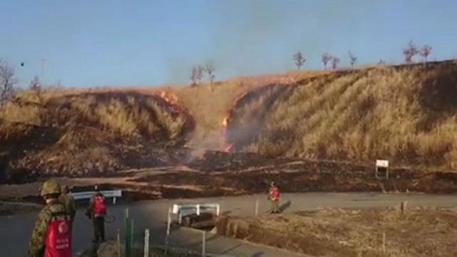 日本自卫队训练引发山火事件深度解析