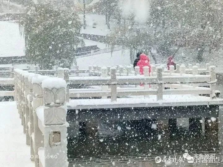 关于‘济南真的下雪啦’